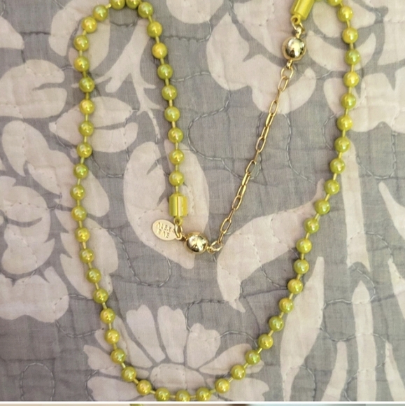 By Alexa Rae NWT Mini Great Balls Of Fire Necklace in Shimmer Citrus - Picture 7 of 9